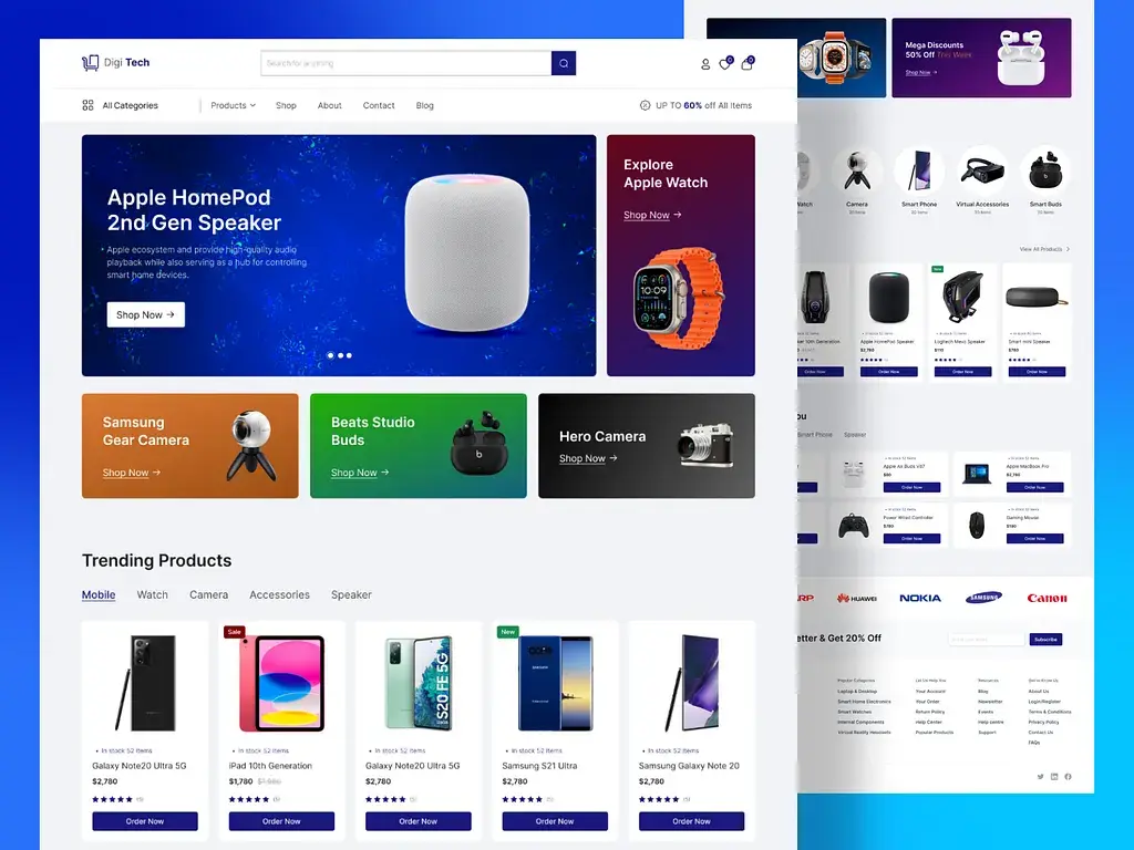 Modern E-commerce Website